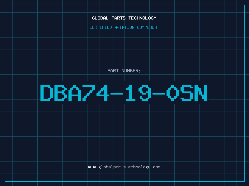 Aviation Part DBA74-19-0SN
