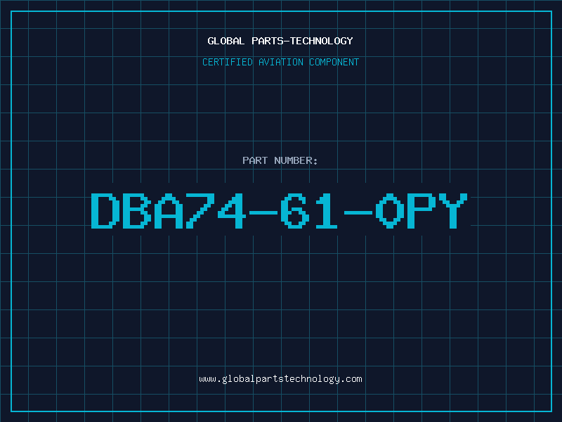 Aviation Part DBA74-61-0PY