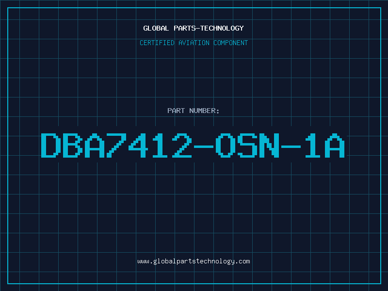 Aviation Part DBA7412-OSN-1A