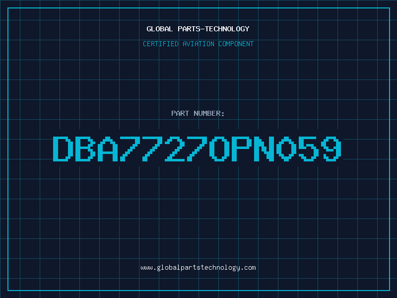 Aviation Part DBA7727OPN059