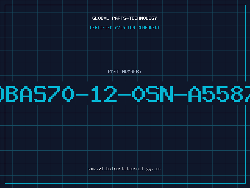 Aviation Part DBAS70-12-0SN-A5587