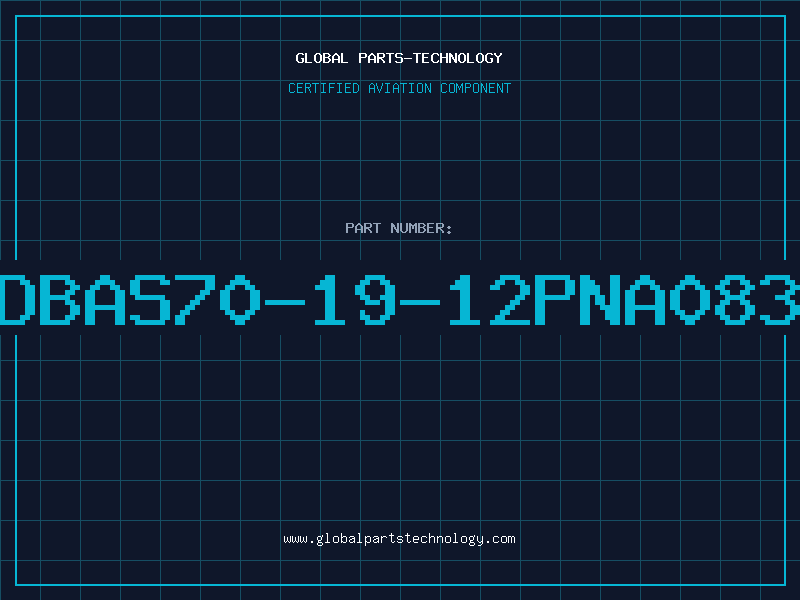 Aviation Part DBAS70-19-12PNA083