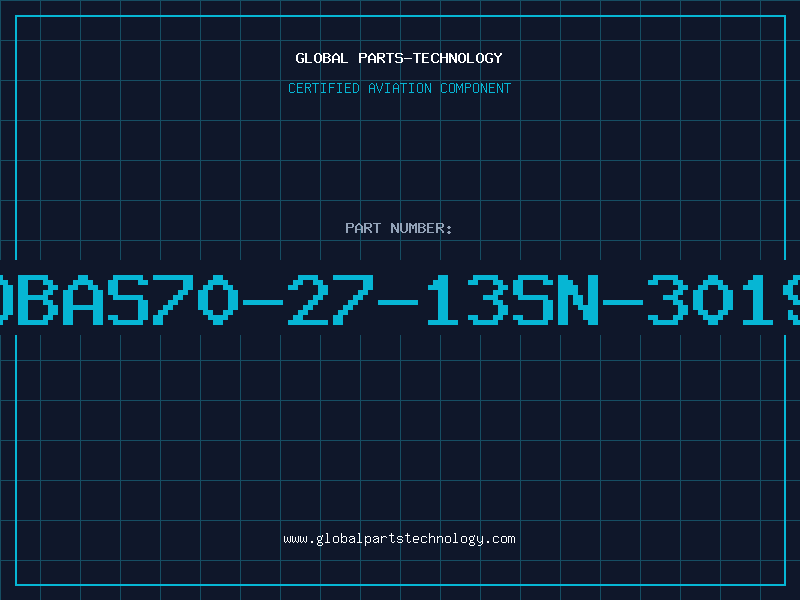 Aviation Part DBAS70-27-13SN-3019