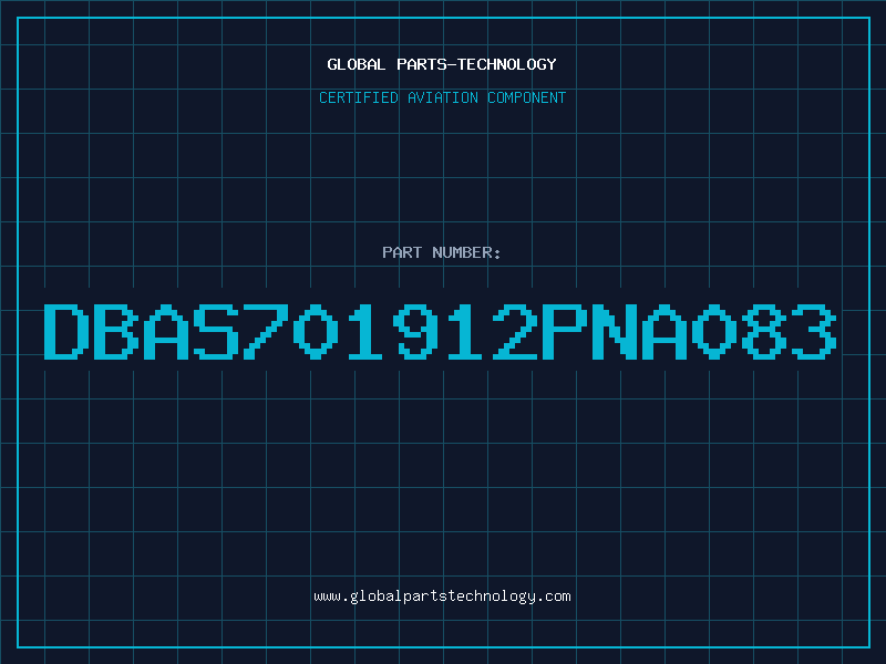 Aviation Part DBAS701912PNA083