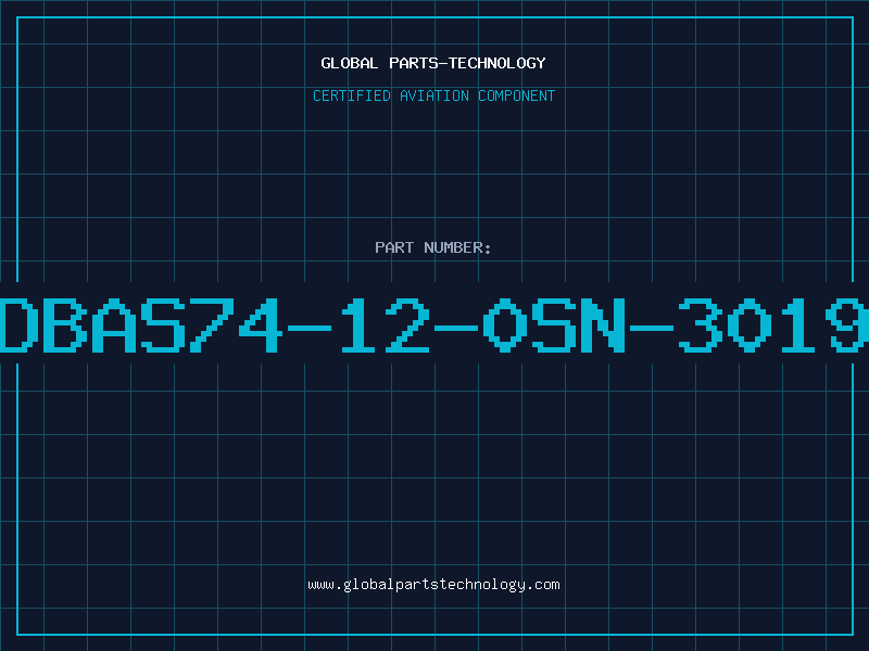 Aviation Part DBAS74-12-0SN-3019