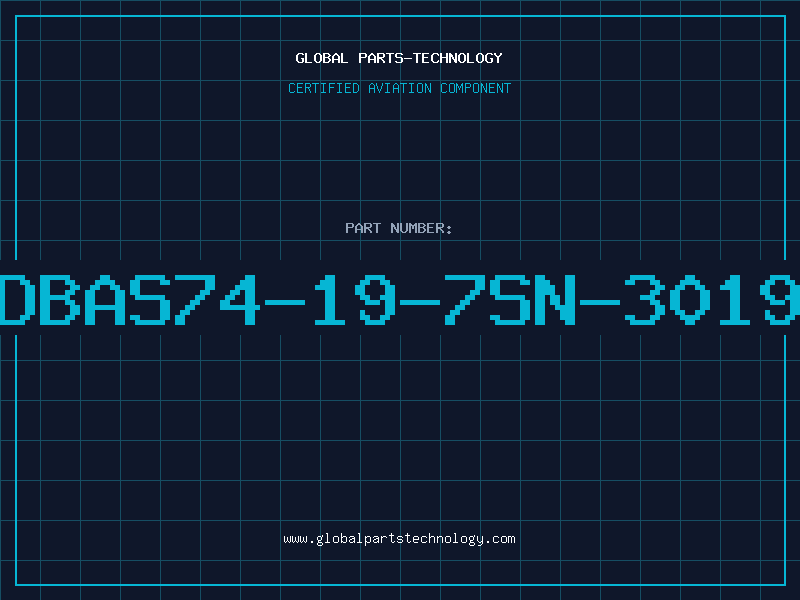Aviation Part DBAS74-19-7SN-3019