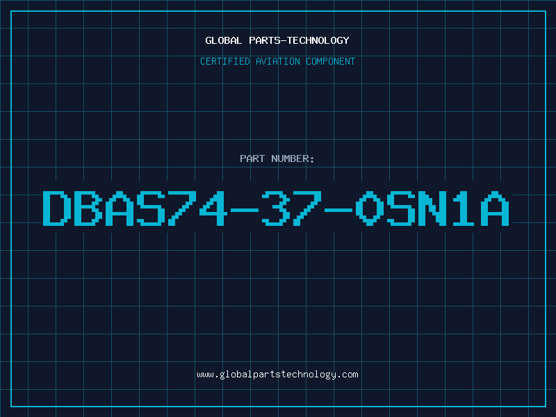 Aviation Part DBAS74-37-0SN1A