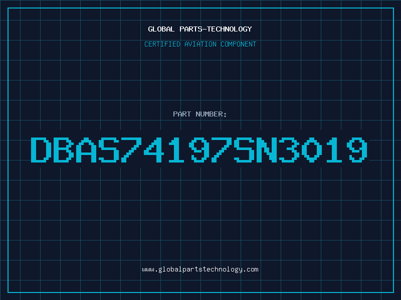 Aviation Part DBAS74197SN3019