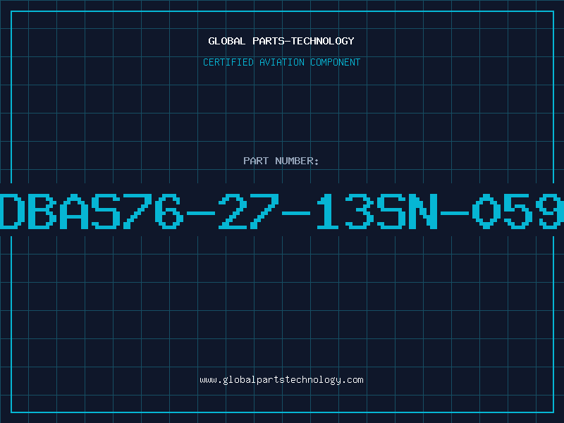 Aviation Part DBAS76-27-13SN-059
