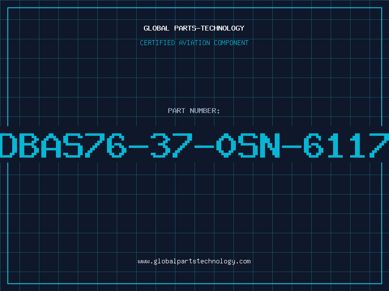 Aviation Part DBAS76-37-0SN-6117