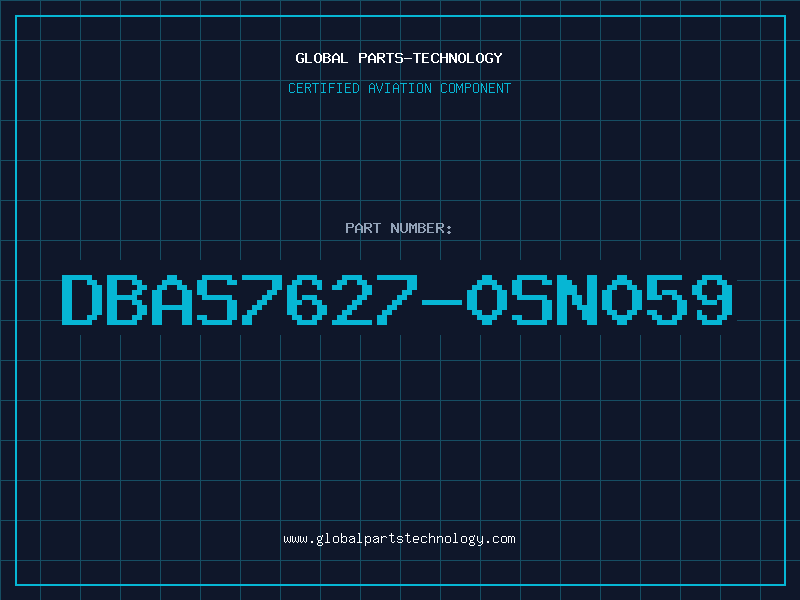 Aviation Part DBAS7627-0SN059