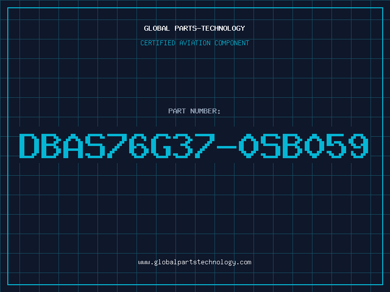 Aviation Part DBAS76G37-0SB059