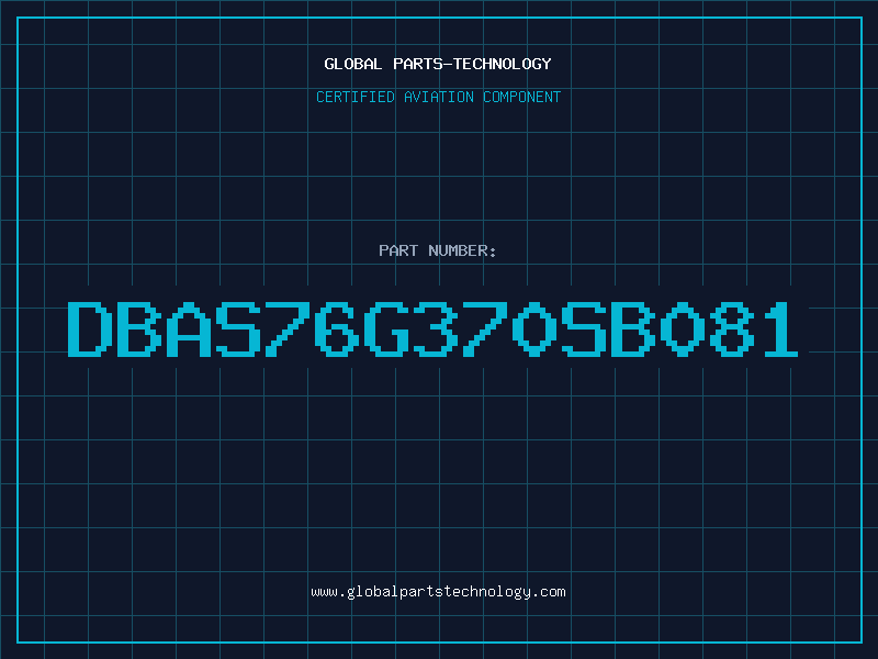 Aviation Part DBAS76G370SB081