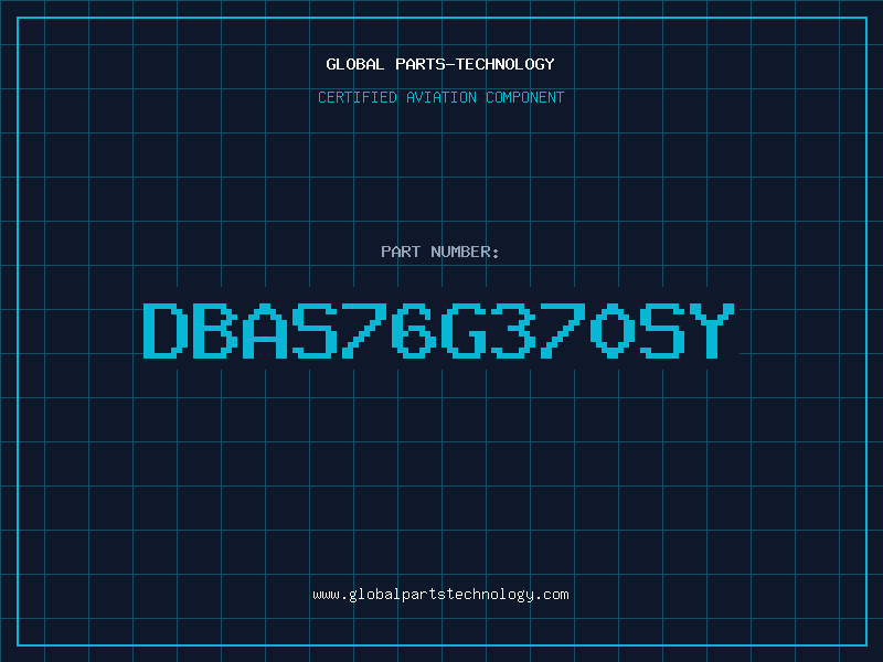 Aviation Part DBAS76G370SY