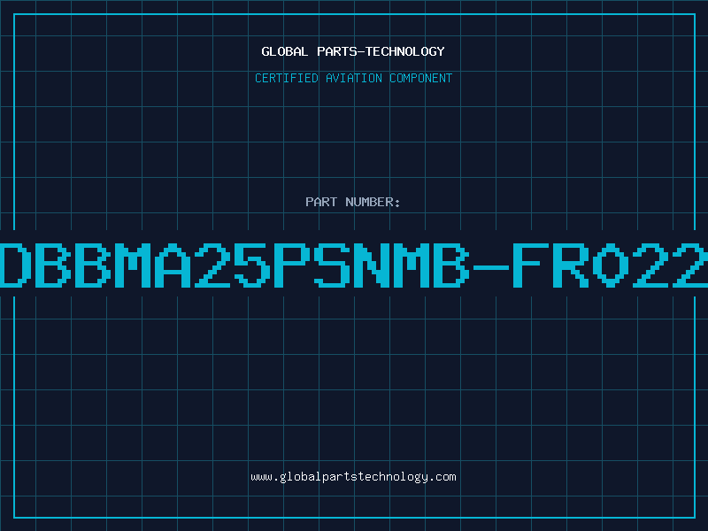 Aviation Part DBBMA25PSNMB-FR022