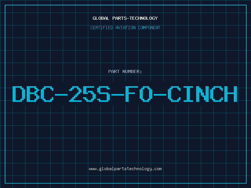 Aviation Part DBC-25S-FO-CINCH