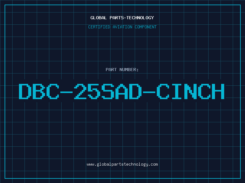 Aviation Part DBC-25SAD-CINCH