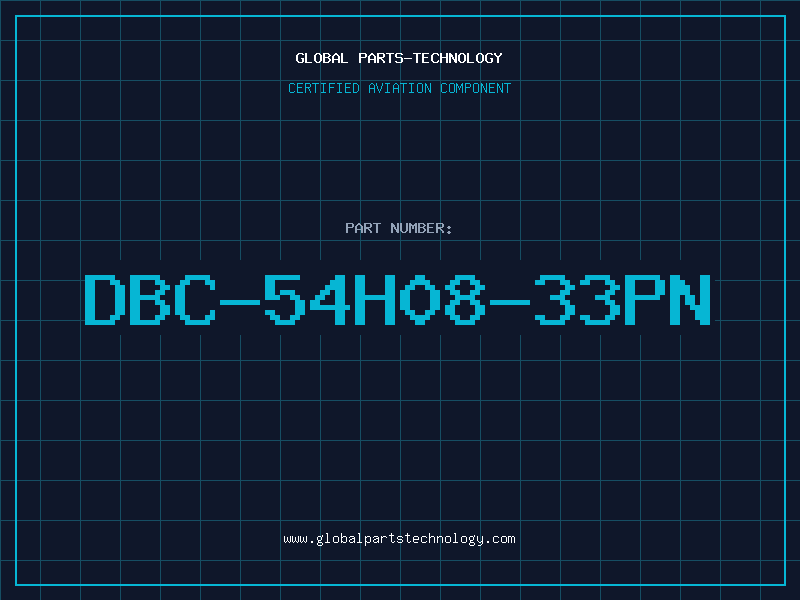 Aviation Part DBC-54H08-33PN
