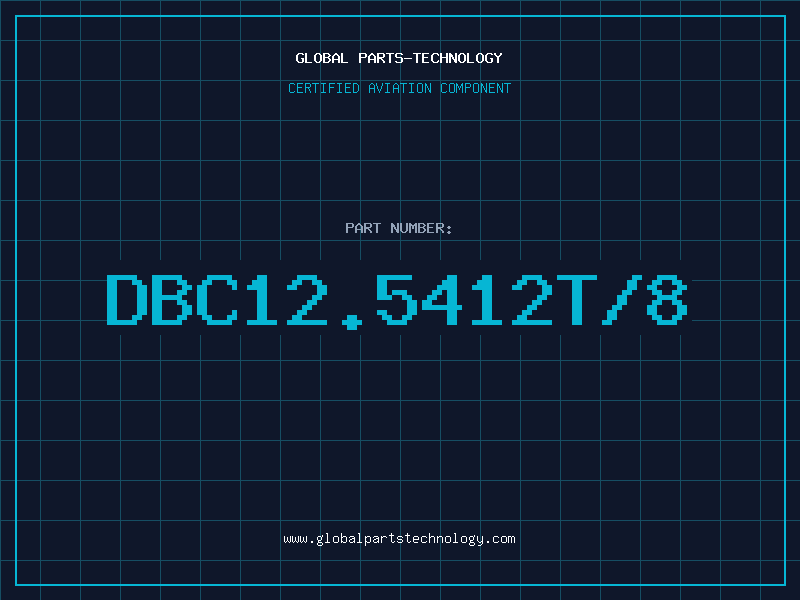 Aviation Part DBC12.5412T/8