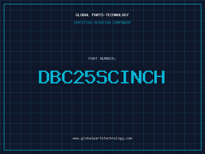 Aviation Part DBC25SCINCH