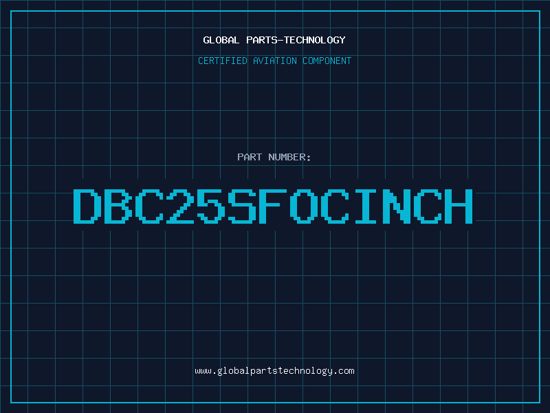 Aviation Part DBC25SFOCINCH