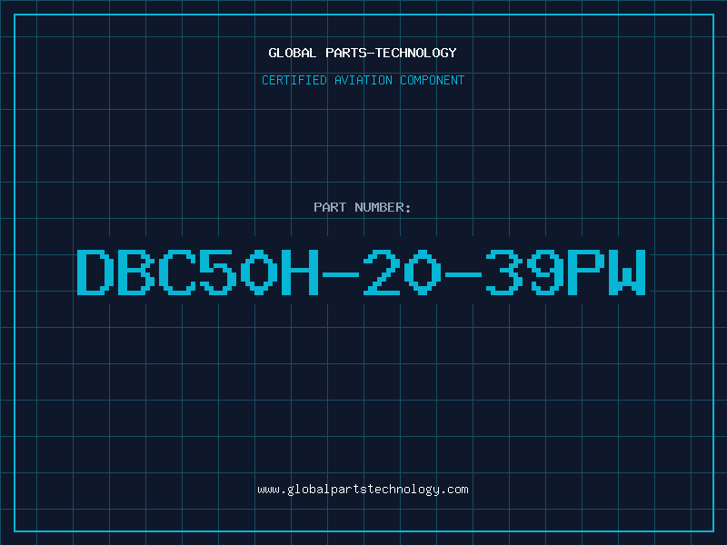 Aviation Part DBC50H-20-39PW