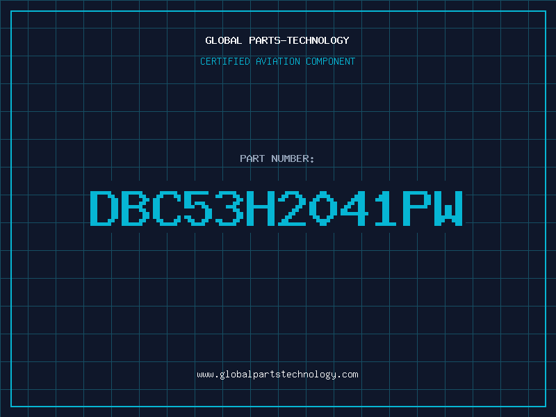 Aviation Part DBC53H2041PW