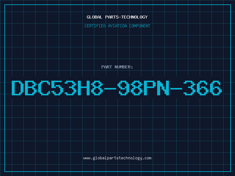 Aviation Part DBC53H8-98PN-366