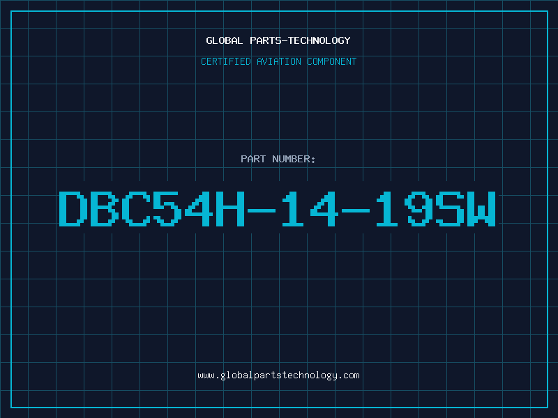 Aviation Part DBC54H-14-19SW