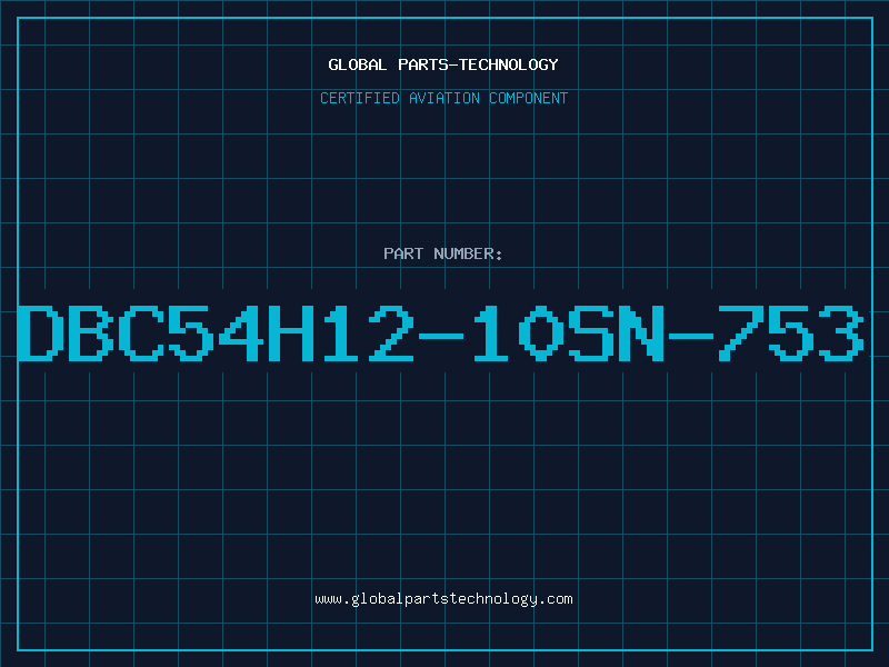 Aviation Part DBC54H12-10SN-753