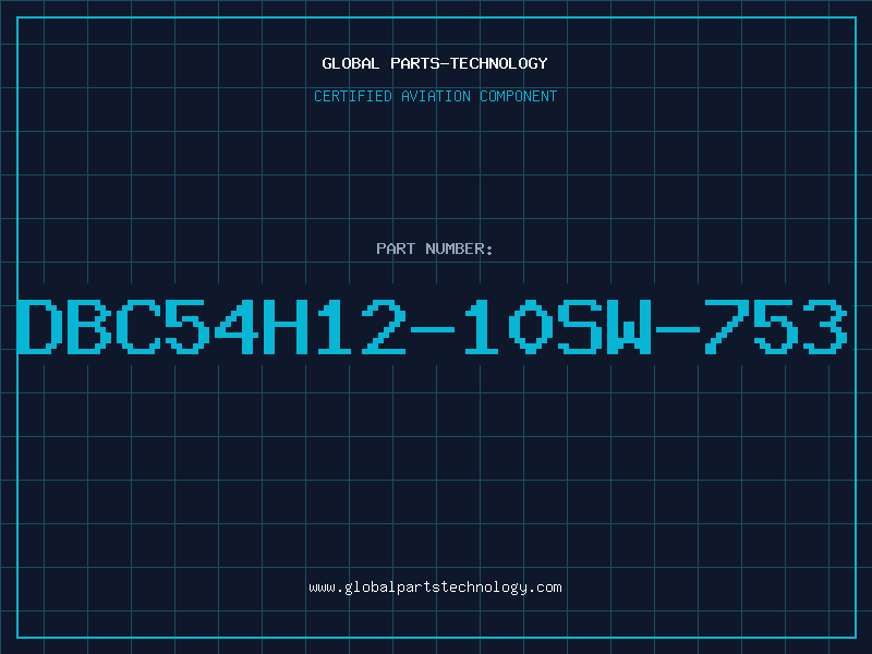 Aviation Part DBC54H12-10SW-753