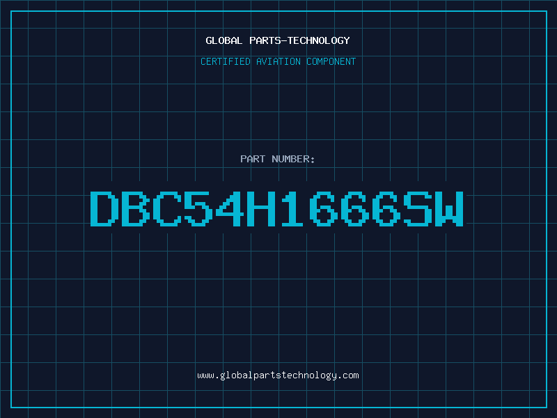 Aviation Part DBC54H1666SW