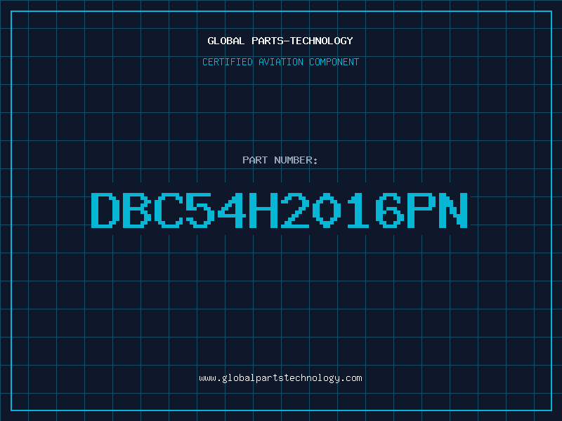 Aviation Part DBC54H2016PN