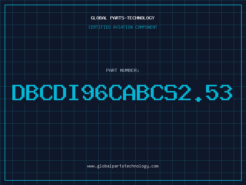 Aviation Part DBCDI96CABCS2.53