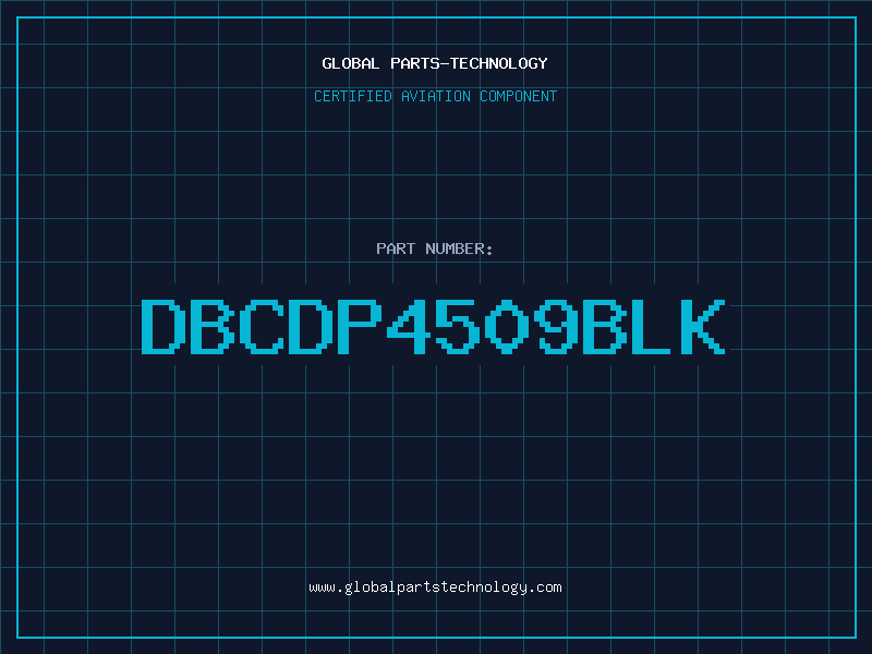 Aviation Part DBCDP4509BLK
