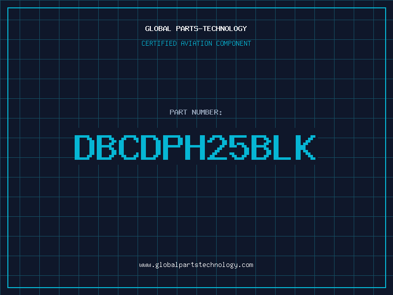 Aviation Part DBCDPH25BLK