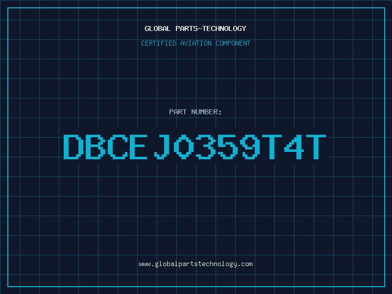 Aviation Part DBCEJ0359T4T