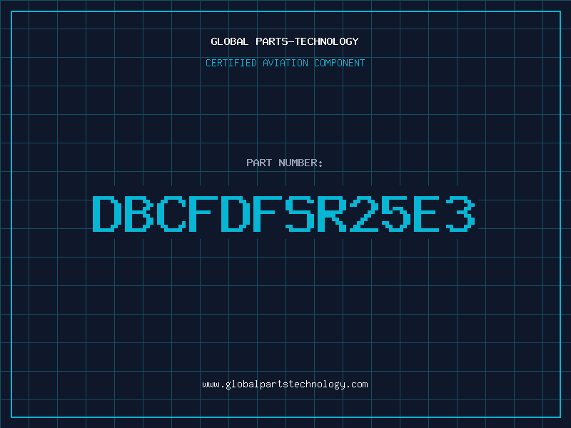 Aviation Part DBCFDFSR25E3