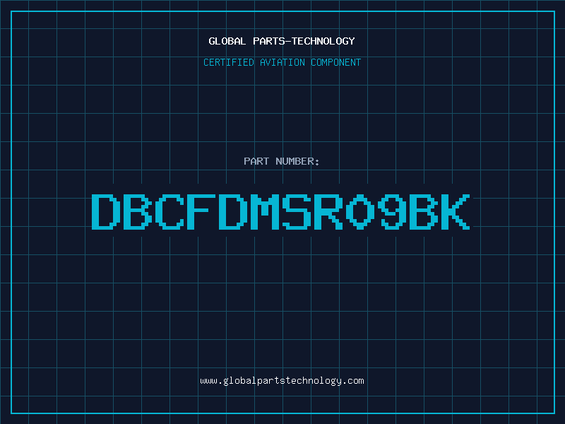 Aviation Part DBCFDMSR09BK