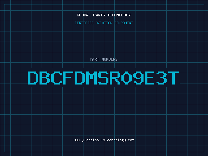 Aviation Part DBCFDMSR09E3T