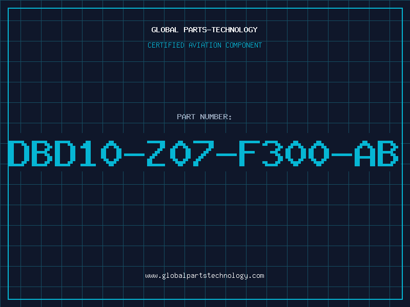Aviation Part DBD10-Z07-F300-AB