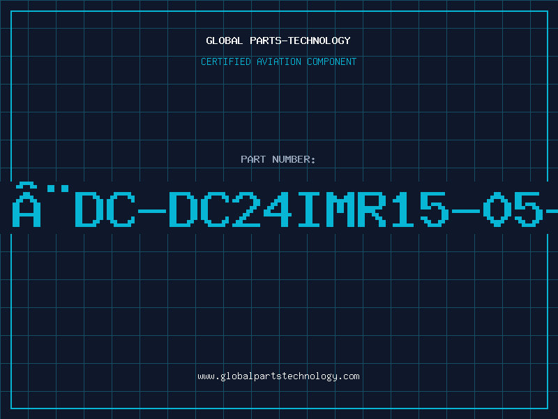 Aviation Part DC/DC24IMR15-05-2
