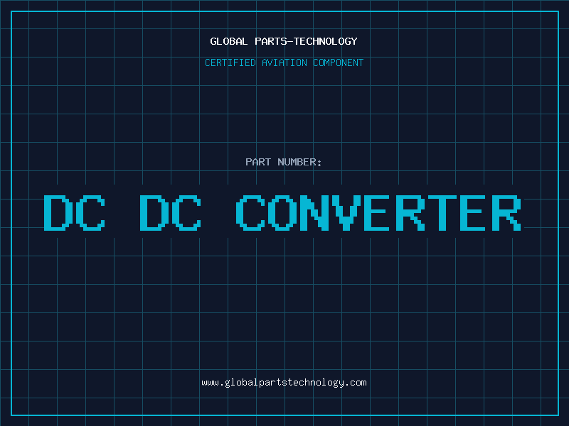 Aviation Part DC DC CONVERTER