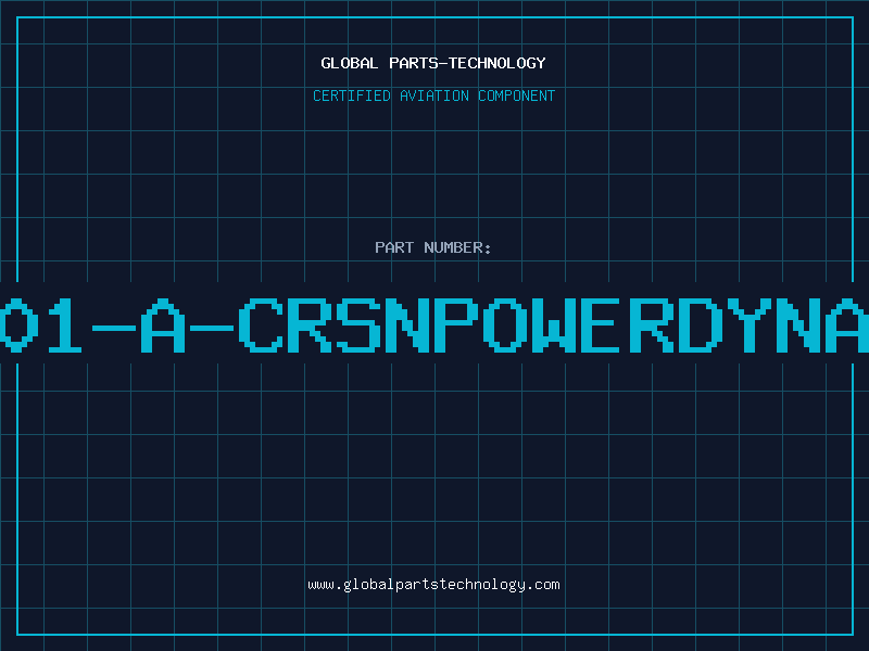 Aviation Part DC-001-A-CRSNPowerDynamics
