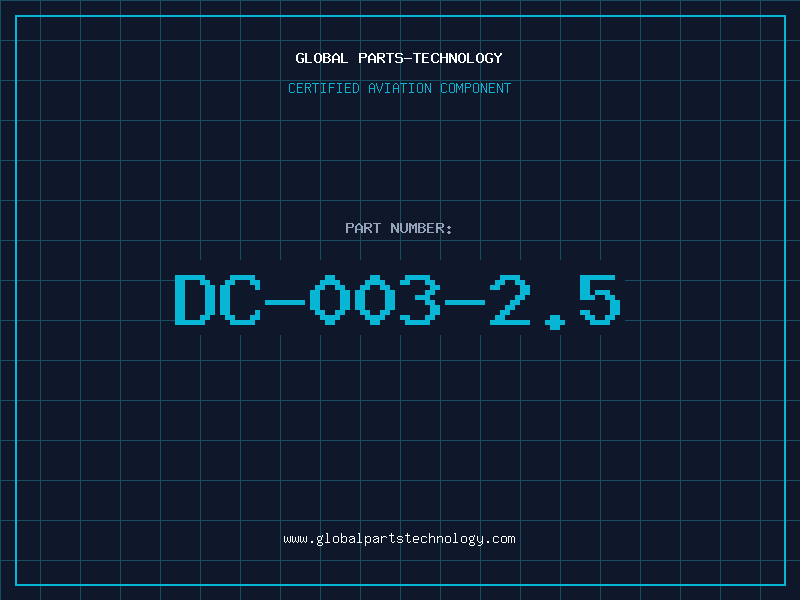 Aviation Part DC-003-2.5