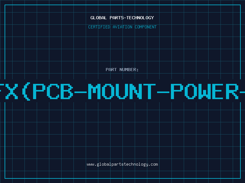 Aviation Part DC-006FX(PCB-MOUNT-POWER-SOCKET