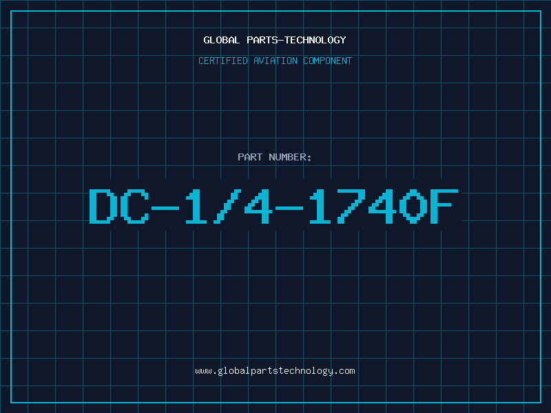Aviation Part DC-1/4-1740F