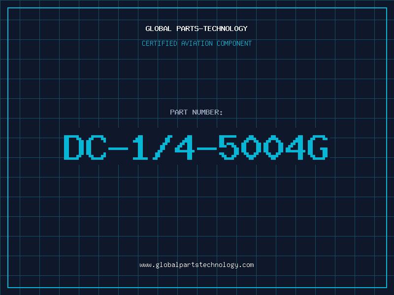 Aviation Part DC-1/4-5004G