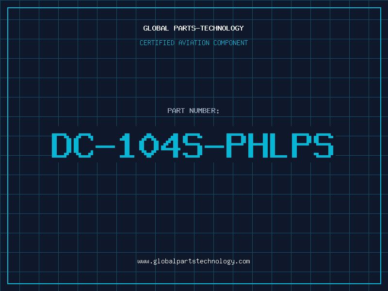 Aviation Part DC-104S-PHLPS