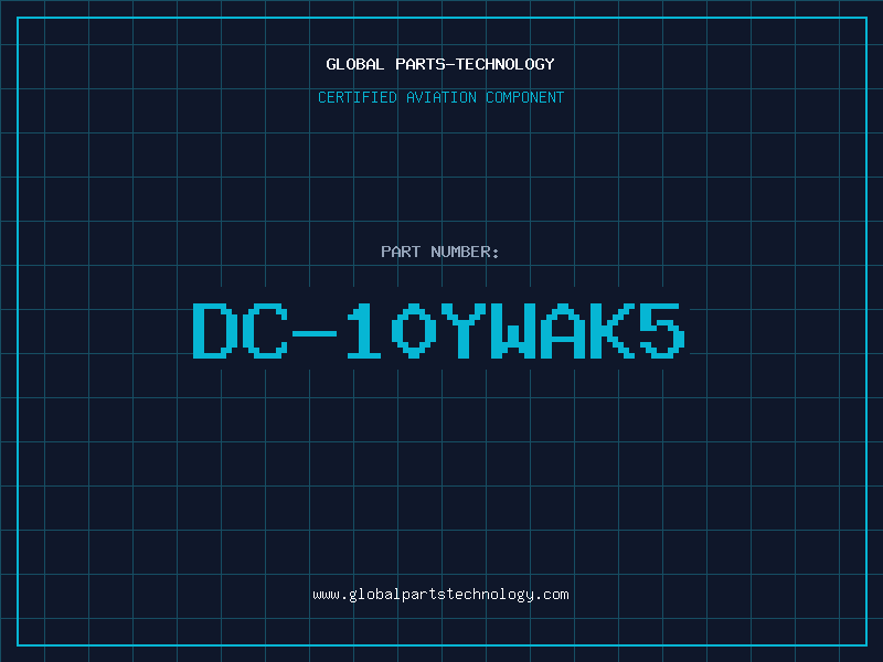 Aviation Part DC-10YWAK5